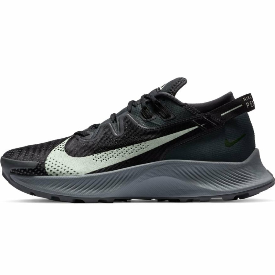 Footwear * | Nike Men'S Pegasus Trail 2 (002 Black/Dark Smoke Grey/Particle Grey/Spruce Aura)