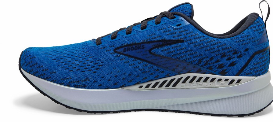 Footwear * | Brooks Men'S Levitate 5 Gts (457 Blue/India Ink/White)