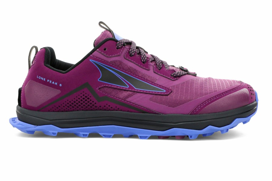 Footwear * | Altra Women'S Lone Peak 5 (552 Plum)