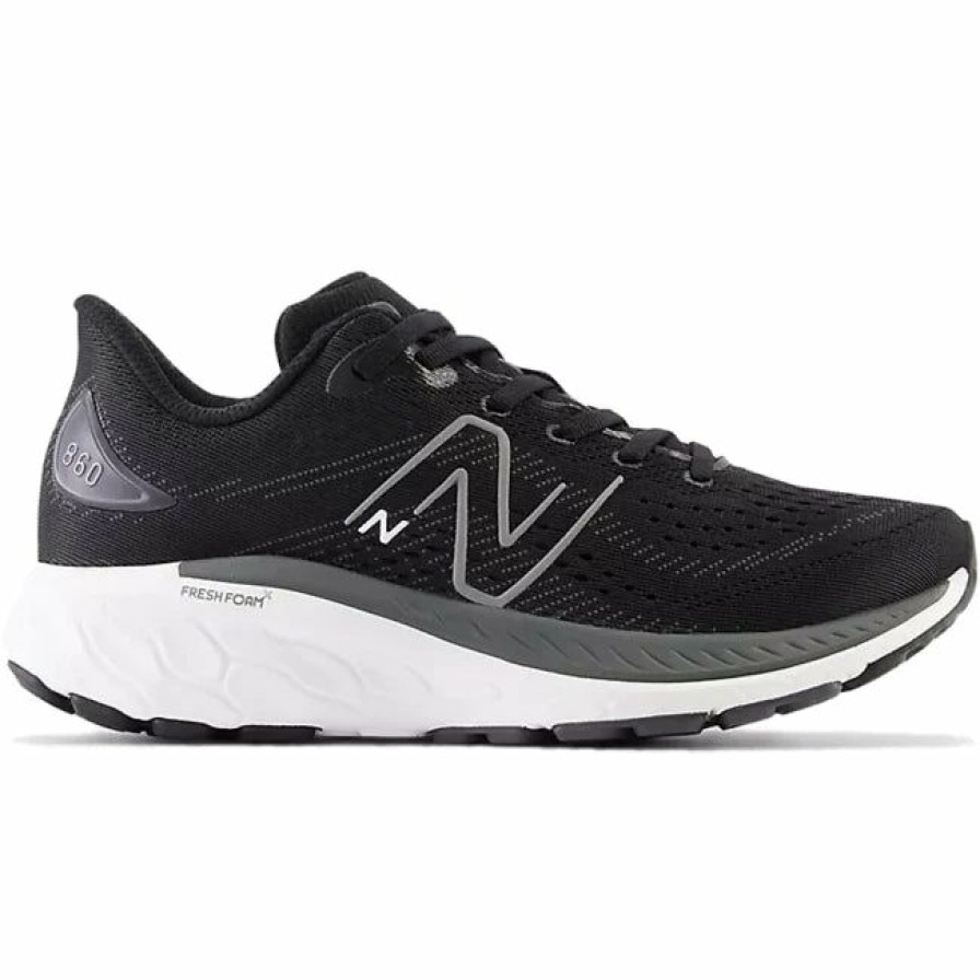 Footwear * | New Balance Little Kid'S Fresh Foam X 860 V13 (K Black/White/Magnet)