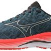 Footwear * | Mizuno Men'S Wave Rider 26 (5B0A Provincial Blue/Nimbus Cloud)