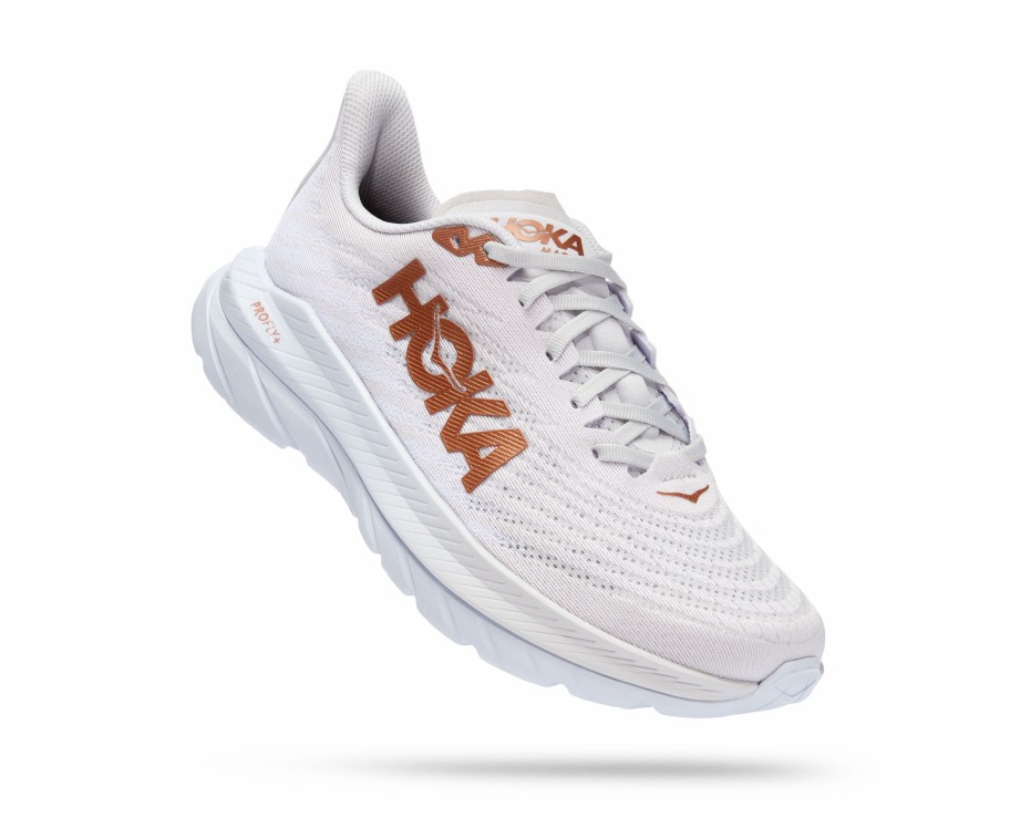 Footwear * | Hoka Men'S Mach 5 (Wcpp White/Copper)