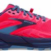 Footwear * | Brooks Women'S Cascadia 16 (647 Pink/Flambe/Cobalt)