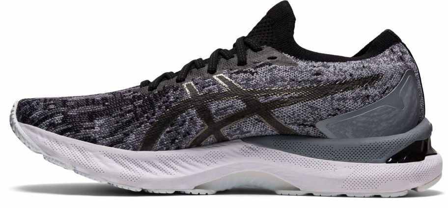 Footwear * | Asics Men'S Gel-Nimbus 23 Knit (020 Sheet Rock/Black)