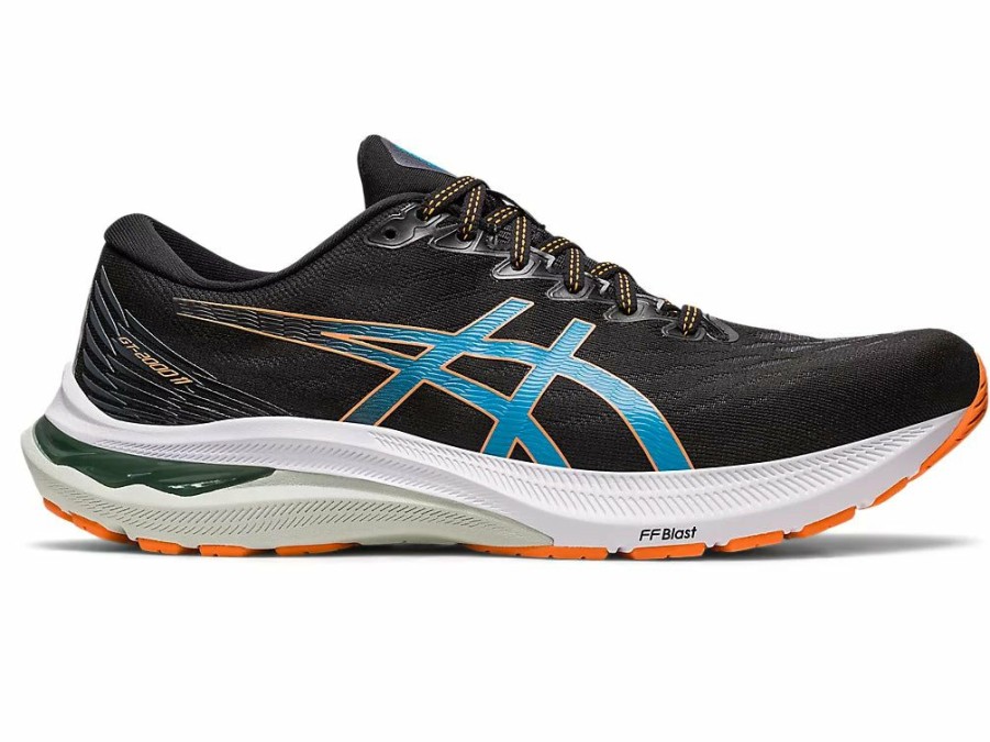 Footwear * | Asics Men'S Gt-2000 11 (006 Black/Sun Peach)