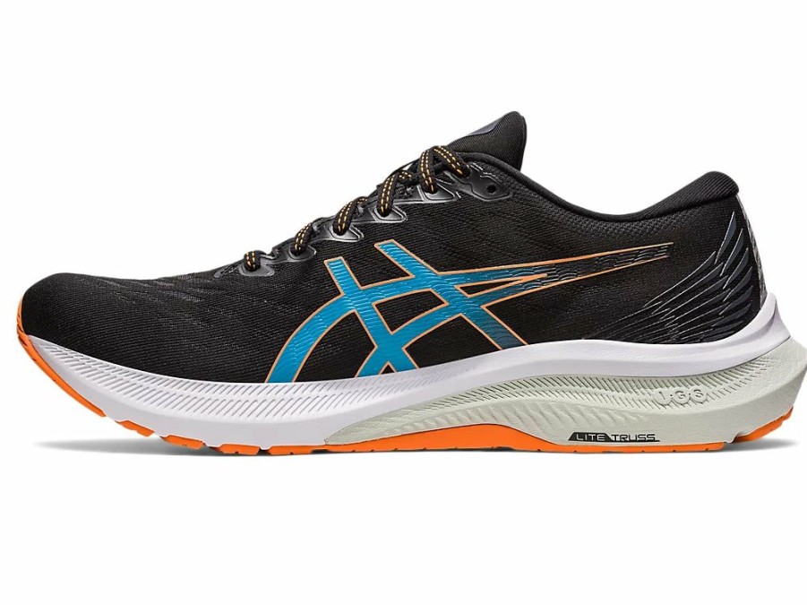 Footwear * | Asics Men'S Gt-2000 11 (006 Black/Sun Peach)