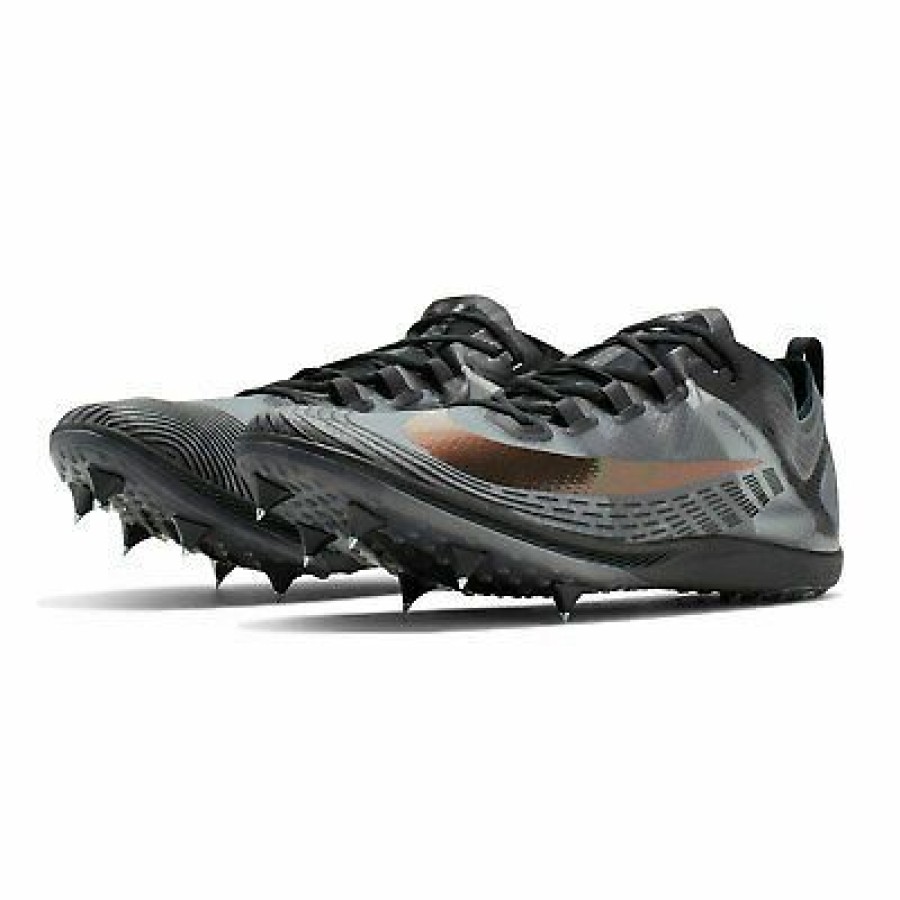 Footwear * | Nike Unisex Zoom Victory 5 Xc (002 Black/Metallic Silver-Black)