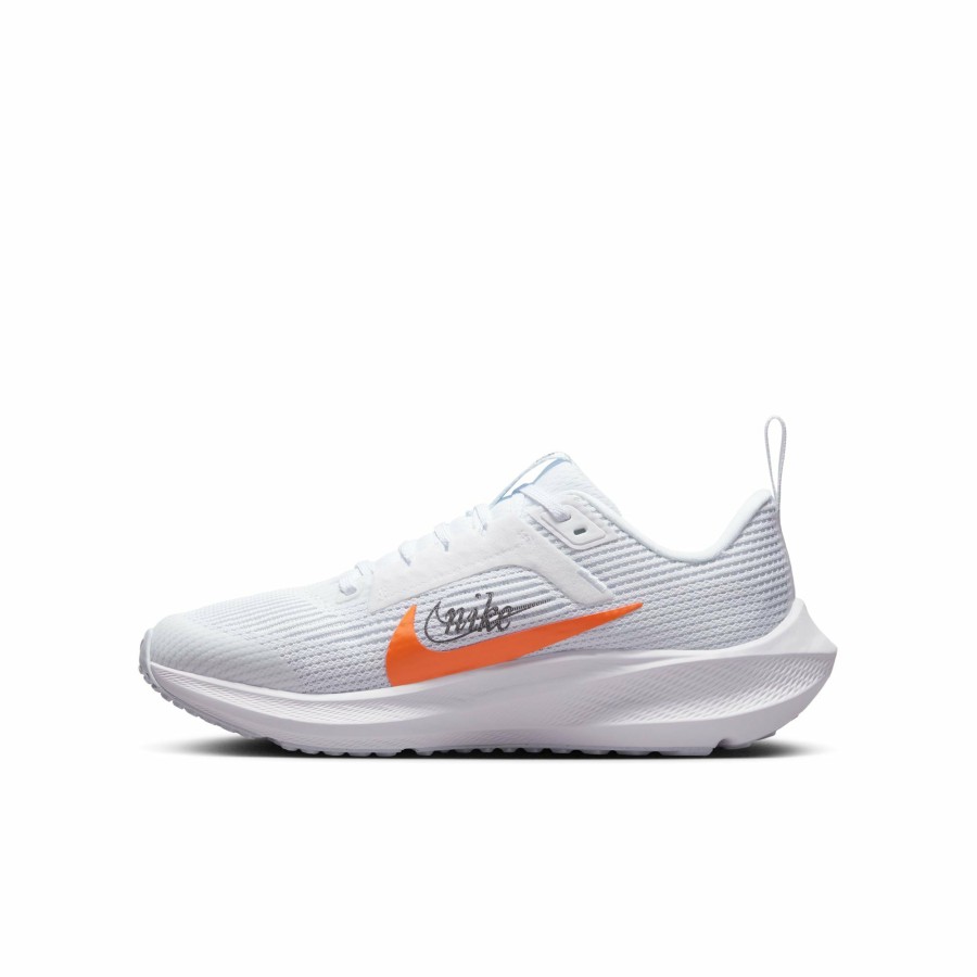 Footwear * | Nike Kid'S Air Zoom Pegasus 40 Premium (100 White/Multi-Color-Football Grey)