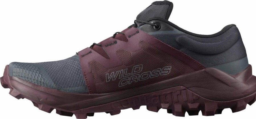 Footwear * | Salomon Women'S Wildcross (India Ink/Wine Tasting/Blackc)