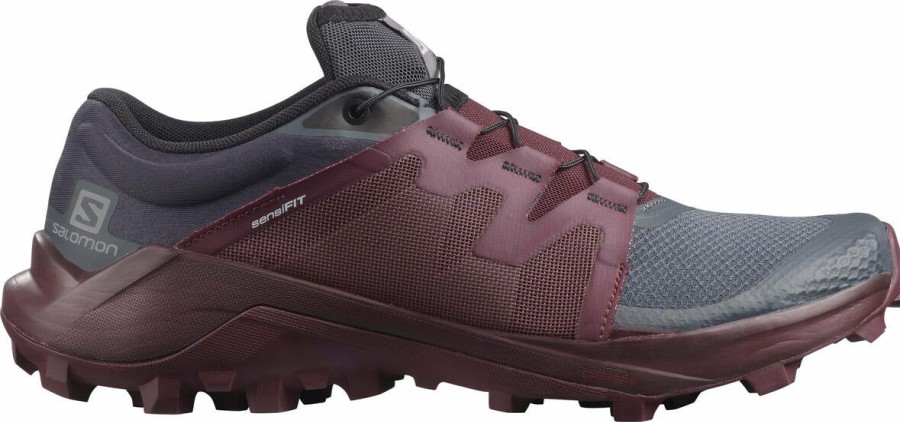 Footwear * | Salomon Women'S Wildcross (India Ink/Wine Tasting/Blackc)