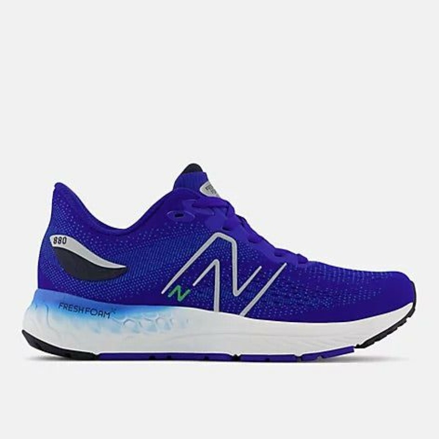 Footwear * | New Balance Kid'S Fresh Foam X 880 V12 (S Blue/Vibrant Spring)