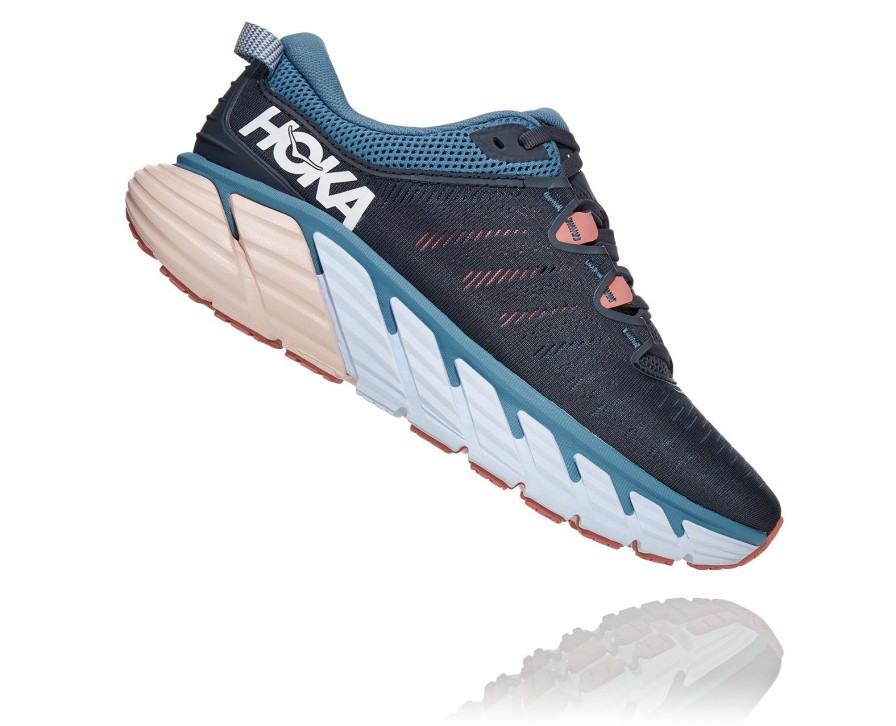 Footwear * | Hoka Women'S Gaviota 3 (Obrs Ombre Blue/Rosette)