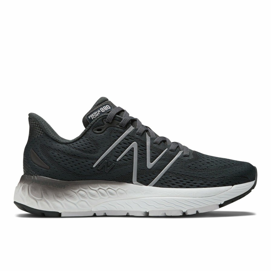 Footwear * | New Balance Women'S Fresh Foam X 880 V13 Wide (K Blacktop/Black/Silver Metallic)