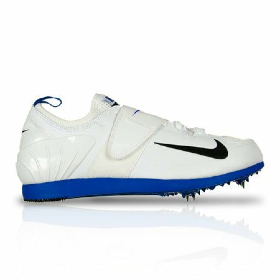 Footwear * | Nike Unisex Zoom Pole Vault Ii (100 White/Black-Racer Blue)